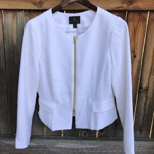 Worthington zip up blazer